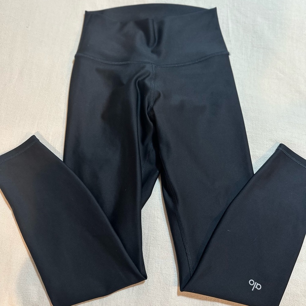 Alo 7/8 High-Waist Airlift Legging - Black Size M - Picture 3 of 6